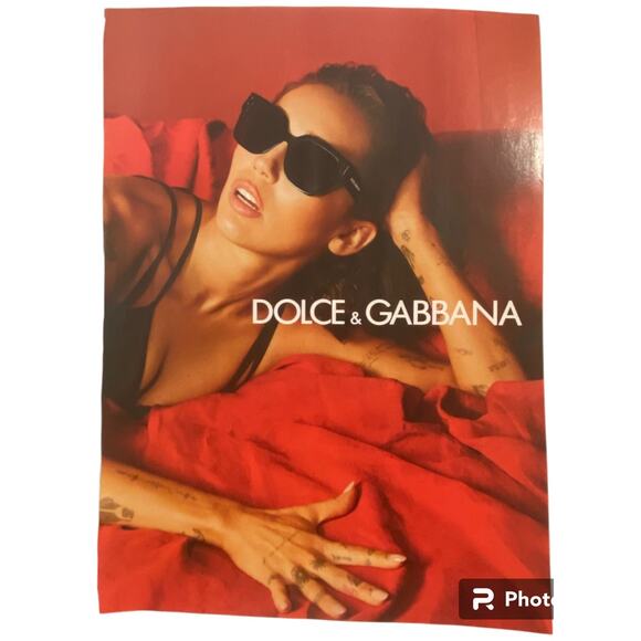 Bottega Veneta and Dolce Gabbana Print Ad Campaign Spring 2024 8x10 Frame Ready - Picture 3 of 4